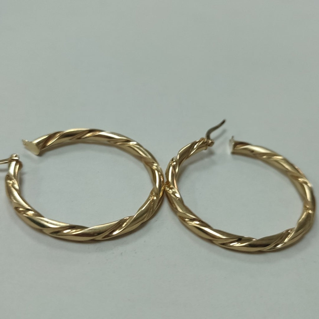 ARRACADAS PAR ORO 14 K 3 GRMS (SEMINUEVO)