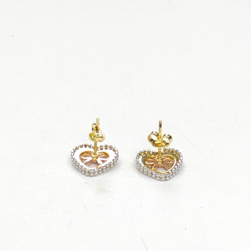 BROQUELES PAR ORO, ORO COMBINADO 14 K 2.1 GRMS (SEMINUEVO)