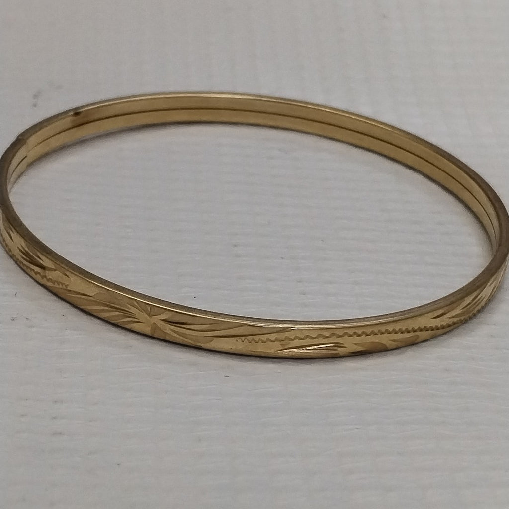 PULSERA RIGIDA ORO 10 K 4.8 GRMS (SEMINUEVO)