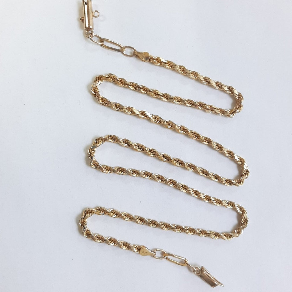 CADENA ORO 14 K 27.7 GRMS (SEMINUEVO)