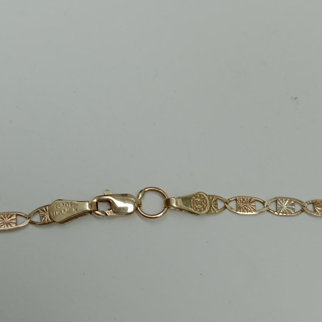 CADENA ORO 10 K 6.2 GRMS (SEMINUEVO)