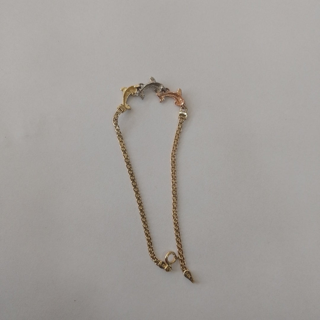 PULSERA ORO 14 K 3.8 GRMS (SEMINUEVO)