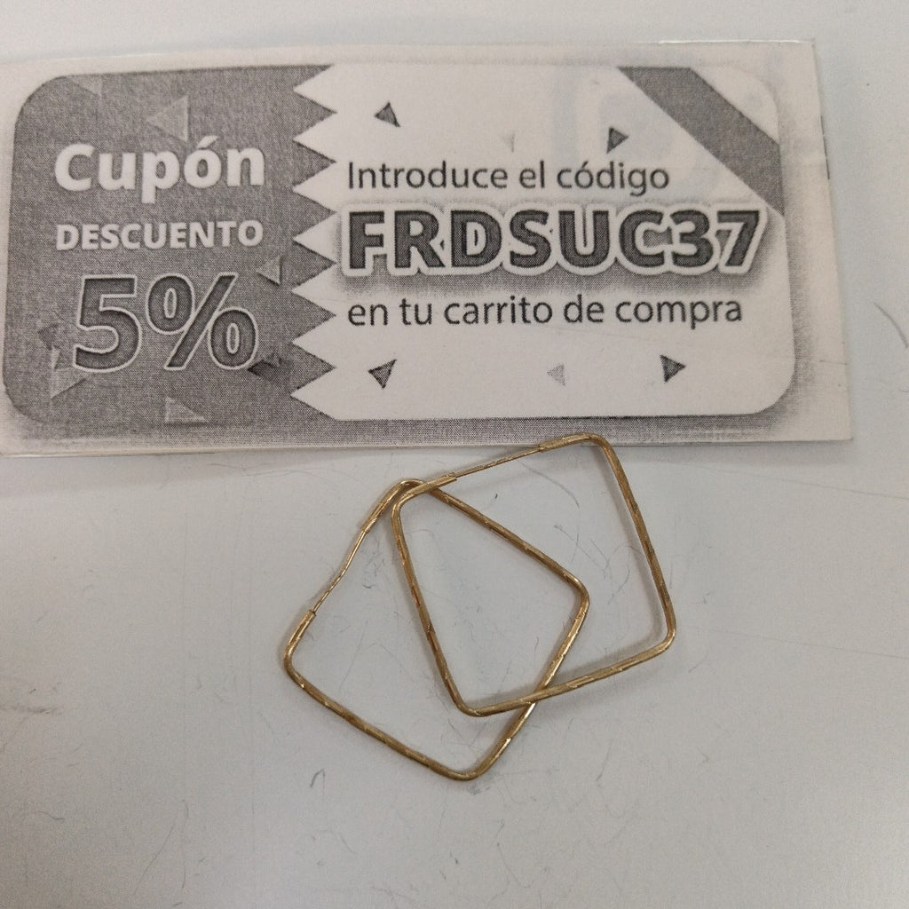 ARRACADAS PAR ORO 10 K 1,20 GRMS (SEMINUEVO)
