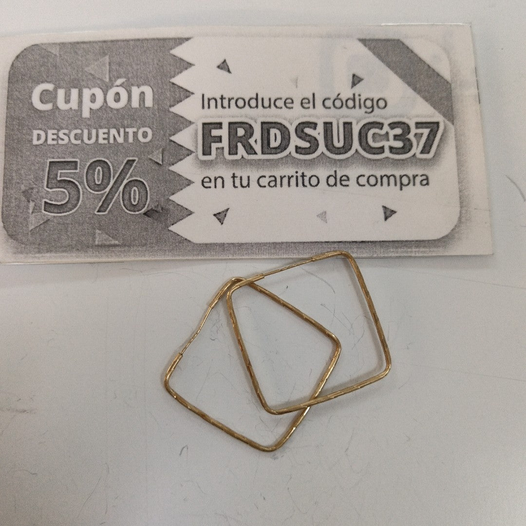 ARRACADAS PAR ORO 10 K 1,20 GRMS (SEMINUEVO)