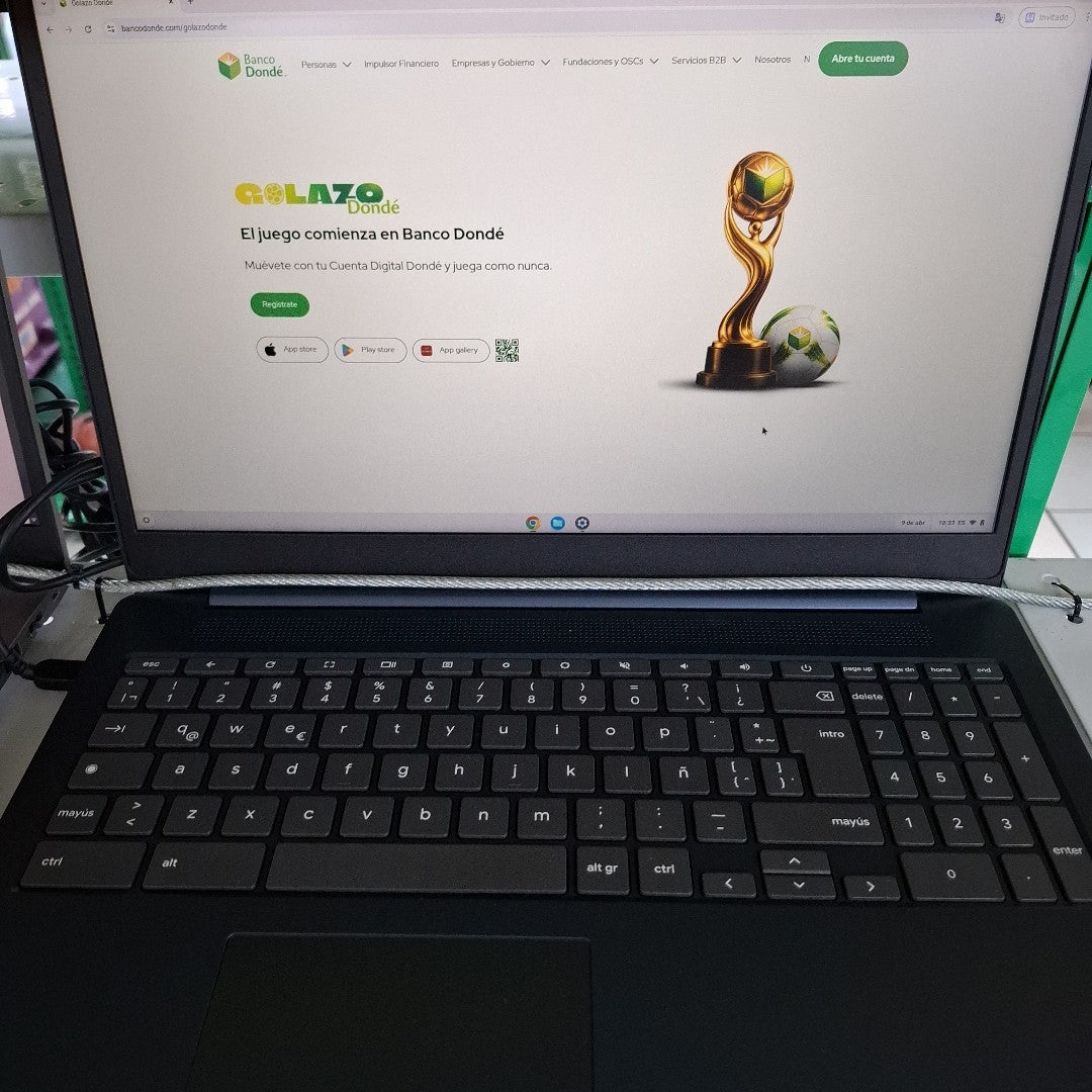 LAPTOP LENOVO IDEAPAD 3 CHROME 15IJL6 (2024) 128 GB SSD 8 GB RAM (SEMINUEVO)