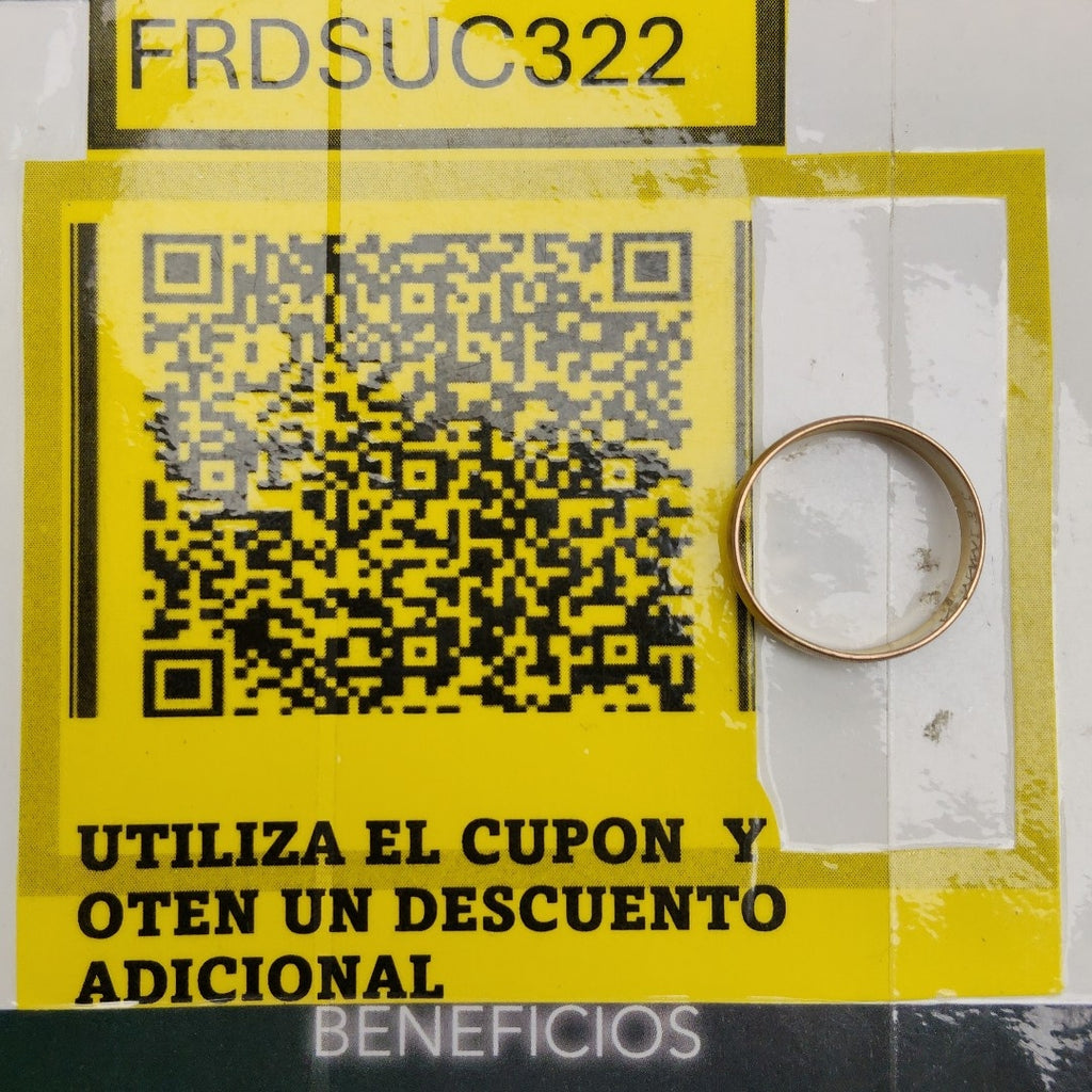 ARGOLLA ORO COMBINADO 10 K 2.1 GRMS (SEMINUEVO)