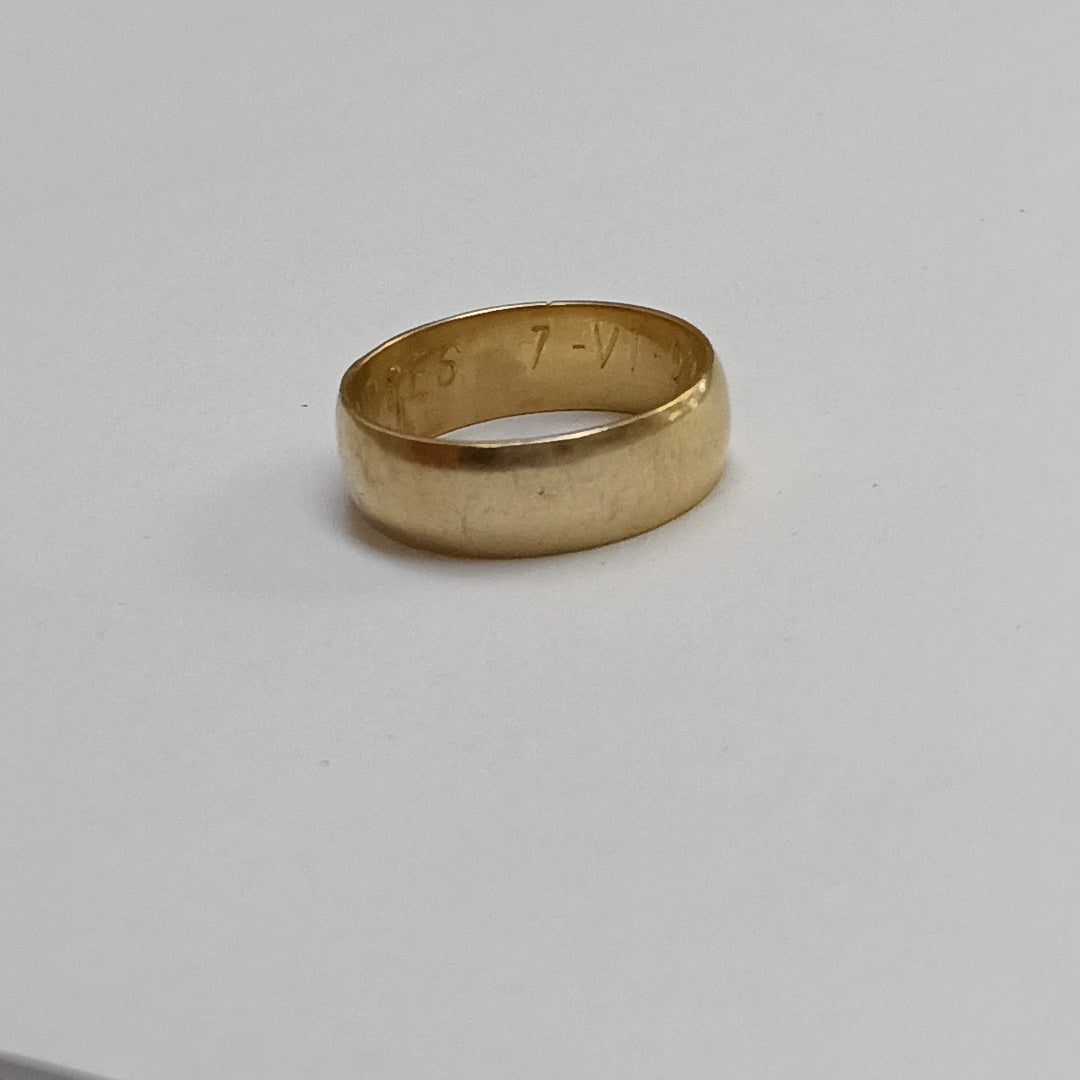 ARGOLLA ORO 14 K 3.9 GRMS (SEMINUEVO)