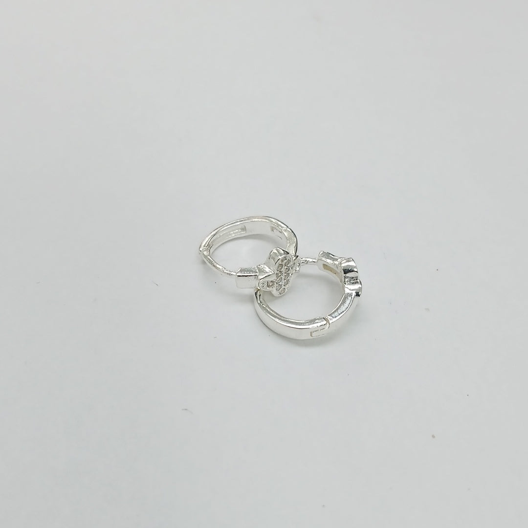 ARRACADAS C/CIRCONIAS PLATA .925 1.9 GR (NUEVO)