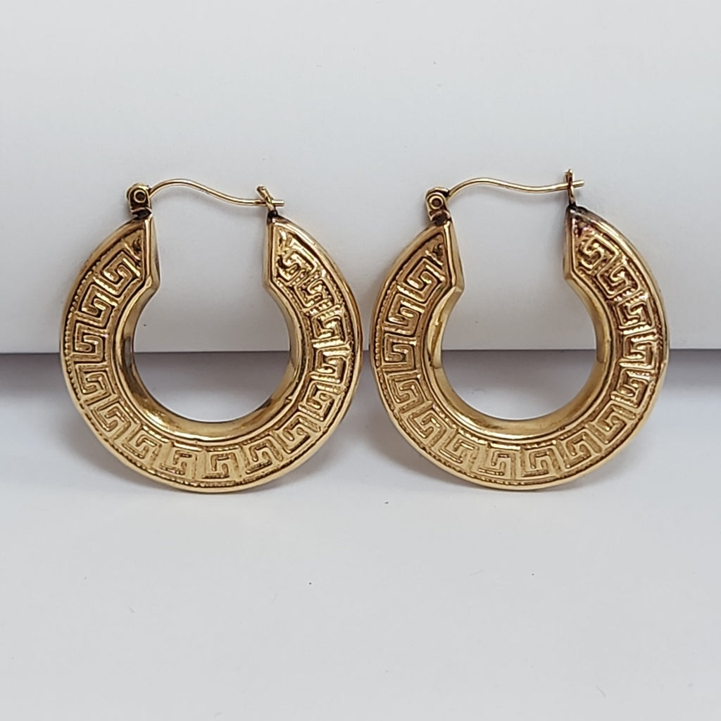 ARRACADAS PAR ORO 14 K 4.4 GRMS (SEMINUEVO)