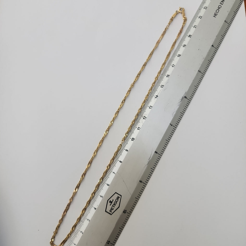 CADENA ORO 10 K 3,80 GRMS (SEMINUEVO)