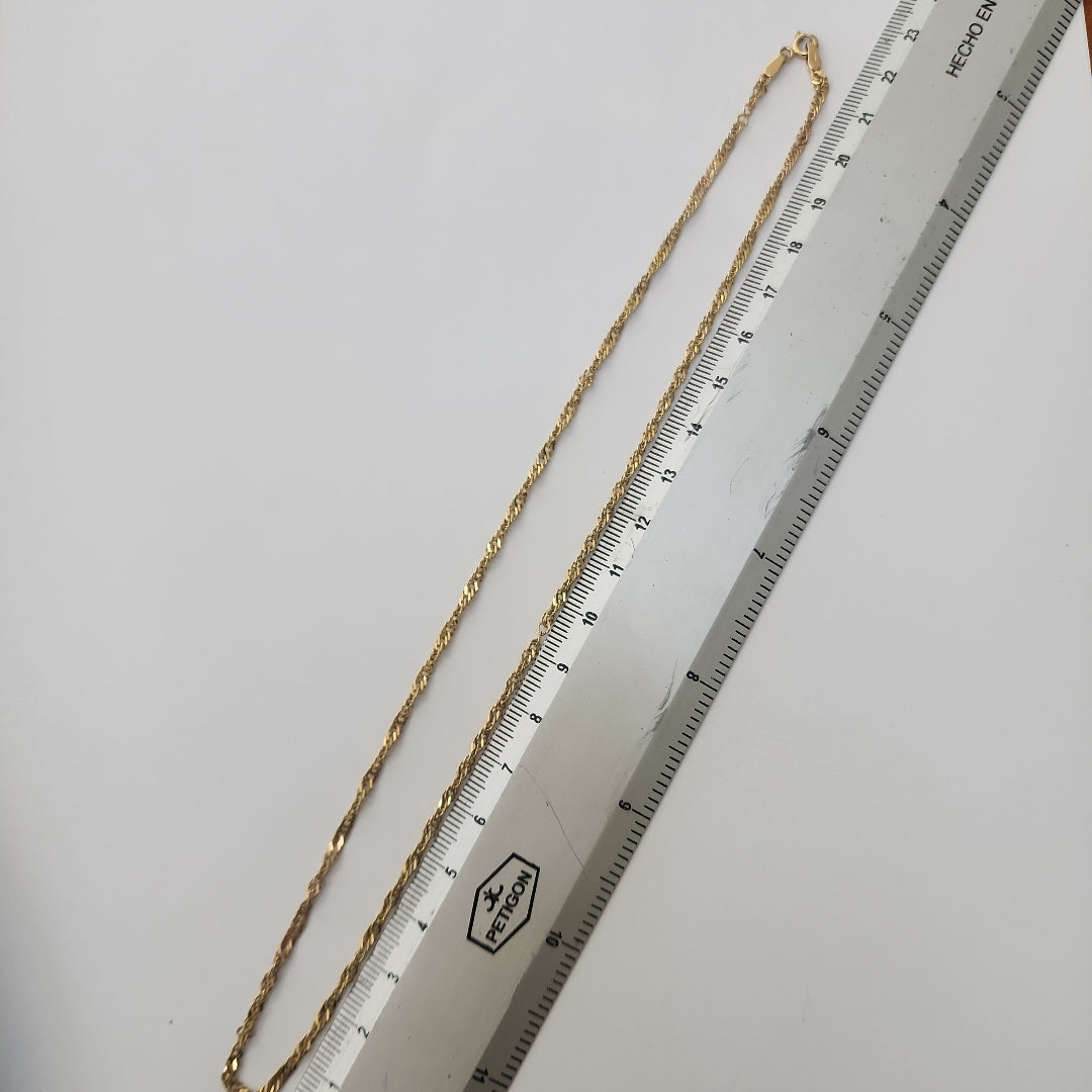CADENA ORO 10 K 3,80 GRMS (SEMINUEVO)