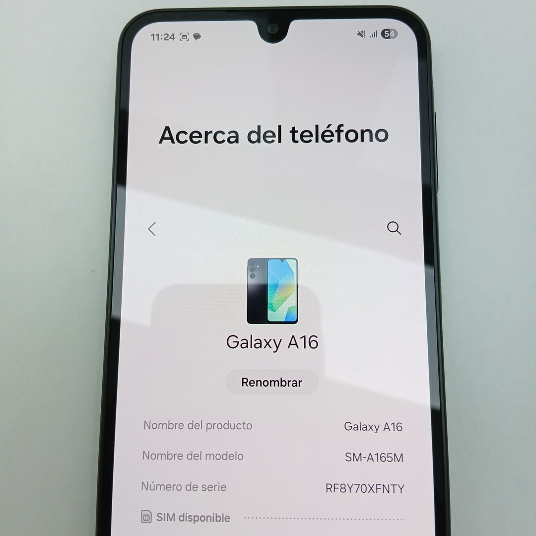 CELULAR SAMSUNG GALAXY A16 SM-A165M (2024) 128 GB 4 GB RAM (SEMINUEVO)