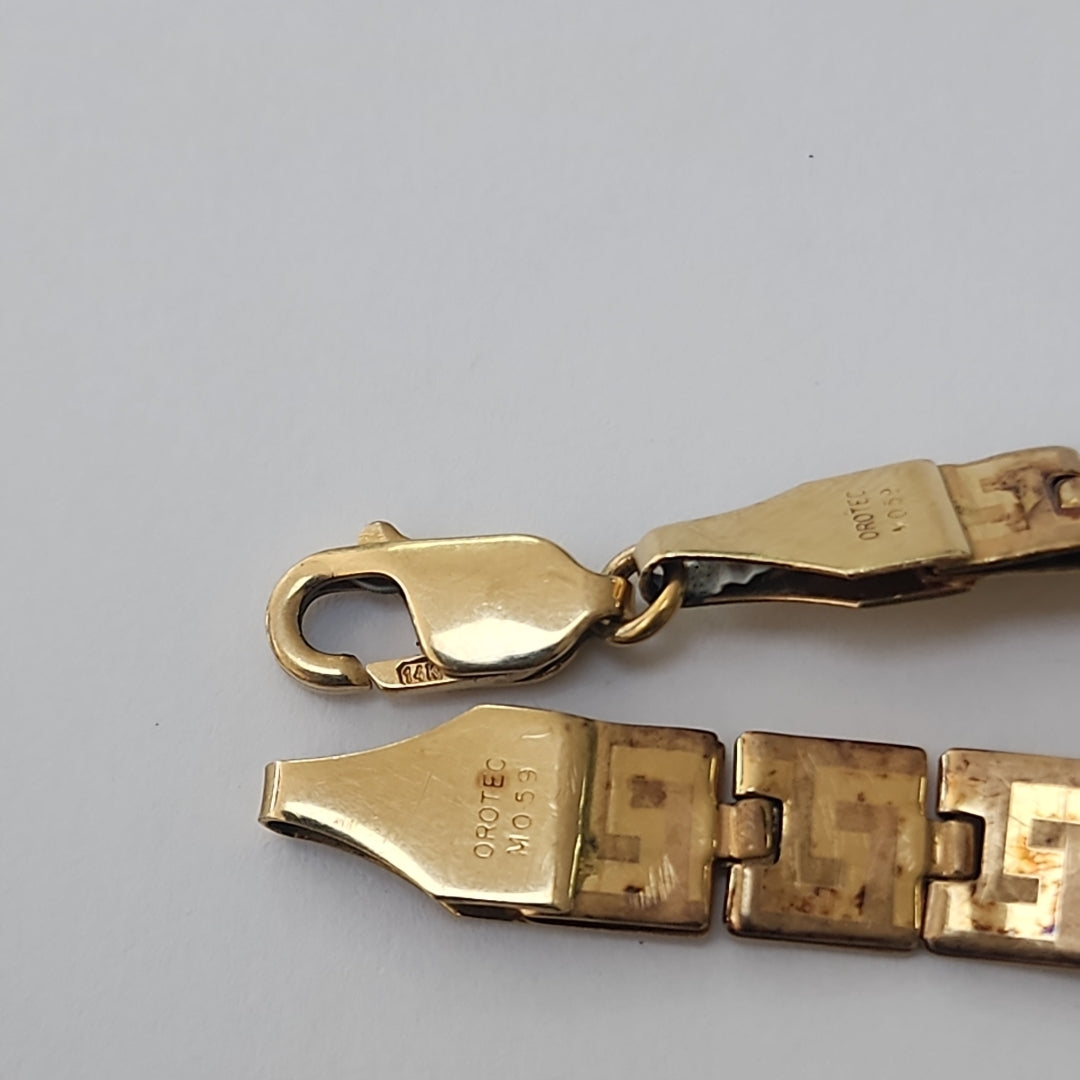 PULSERA ORO 14 K 8,00 GRMS (SEMINUEVO)