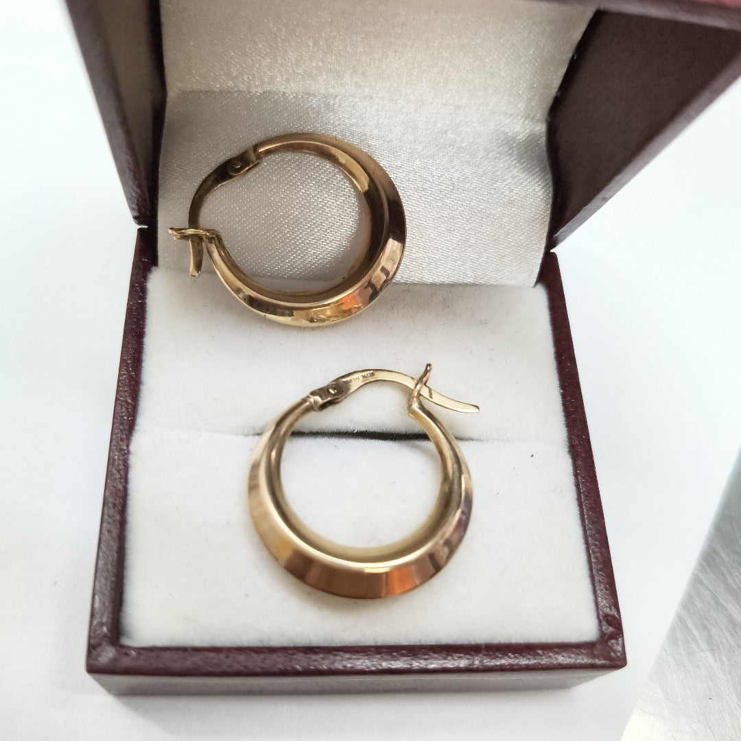 ARRACADAS PAR ORO 10 K 2.7 GRMS (SEMINUEVO)