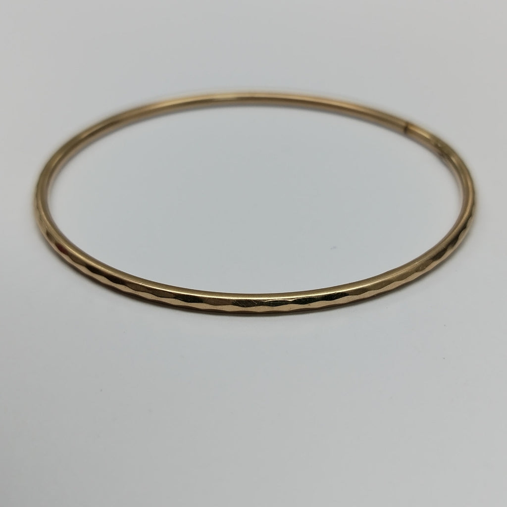 PULSERA RIGIDA ORO 14 K 4.7 GRMS (SEMINUEVO)