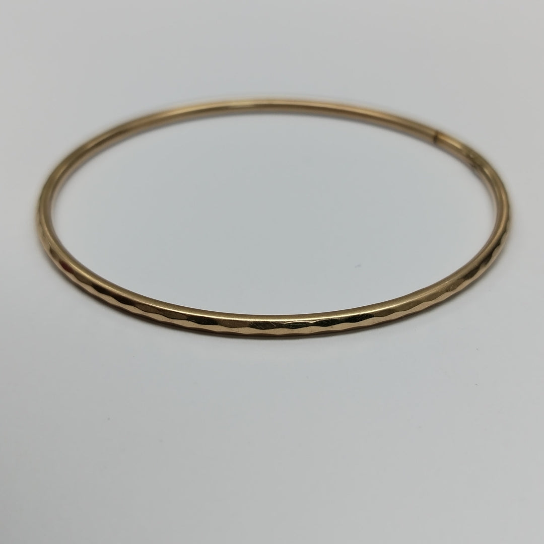PULSERA RIGIDA ORO 14 K 4.7 GRMS (SEMINUEVO)