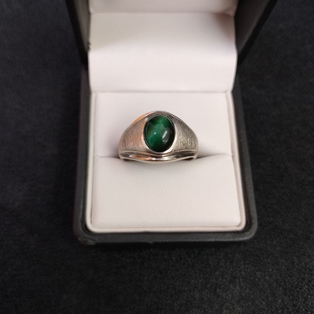 ANILLO ORO BLANCO 10 K 7.3 GRMS (SEMINUEVO)