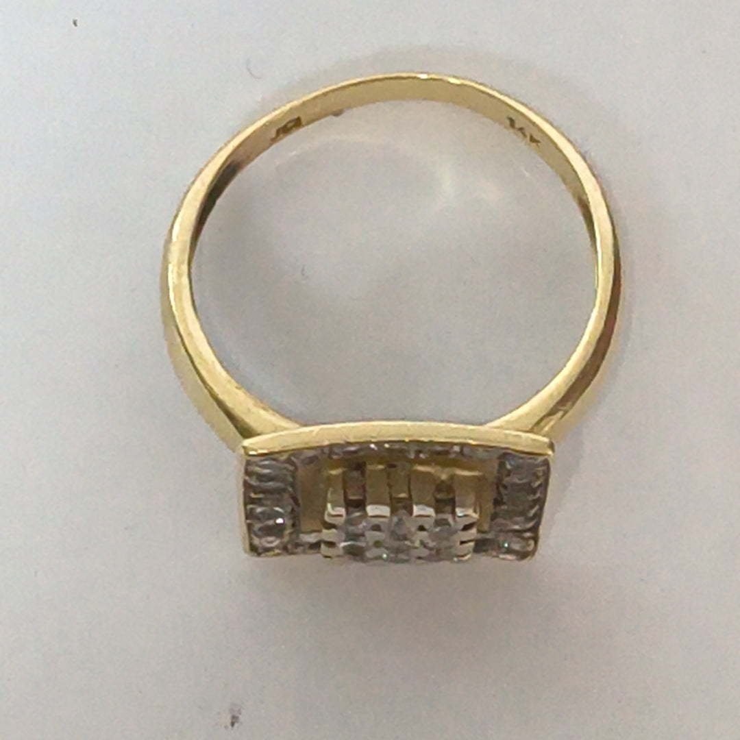 ANILLO ORO 14 K 4,40 GRMS (SEMINUEVO)