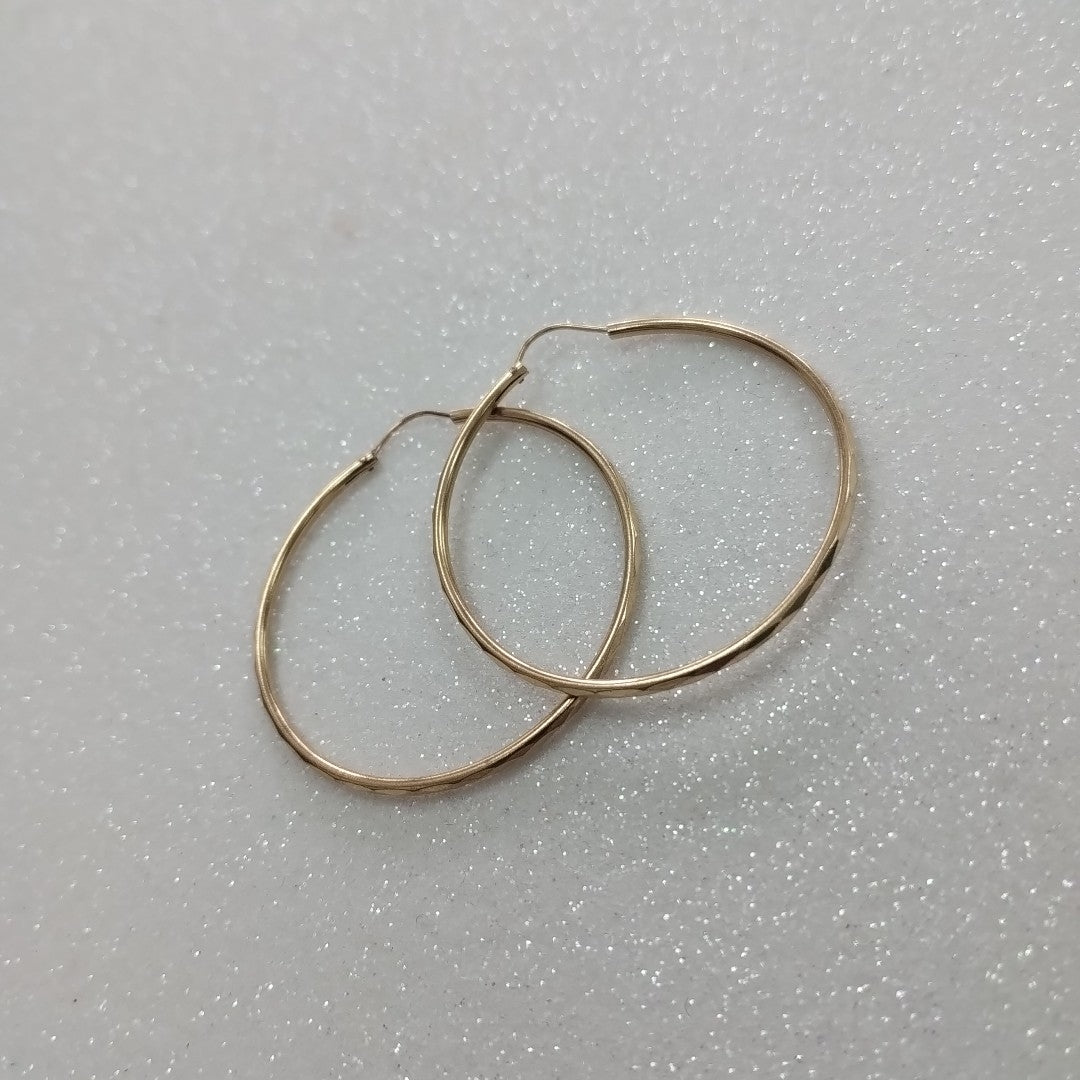 ARRACADAS PAR ORO 14 K 2.7 GRMS (SEMINUEVO)