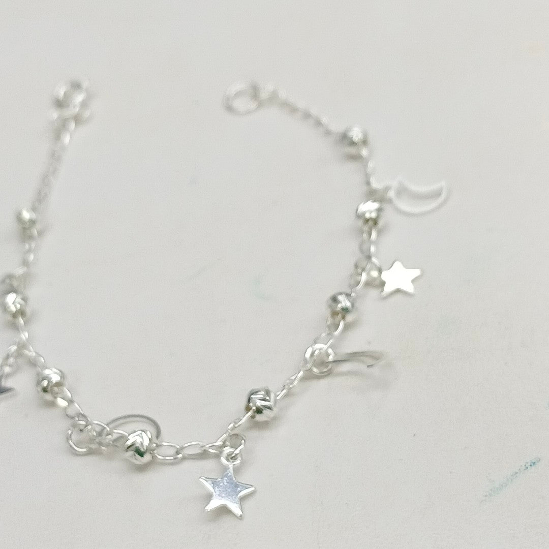 PULSERA TEJIDO TEJIDO ESPECIAL PLATA .925 18 CM 3.1 GR (NUEVO)
