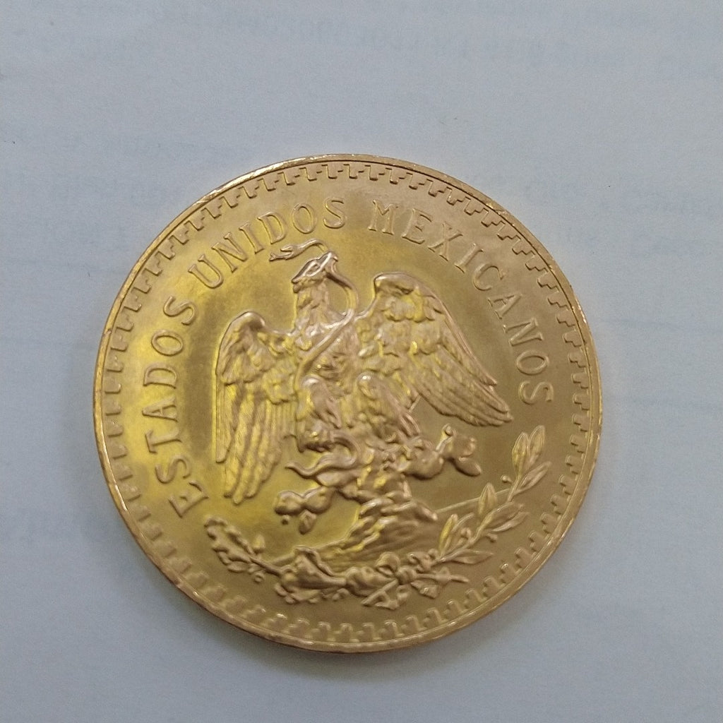 K1 41.6 GRMS 21 K IDENTIFICACIÓN MONEDA NOMINATIVA MONEDAS PESOS 50 PESOS (SEMINUEVO)