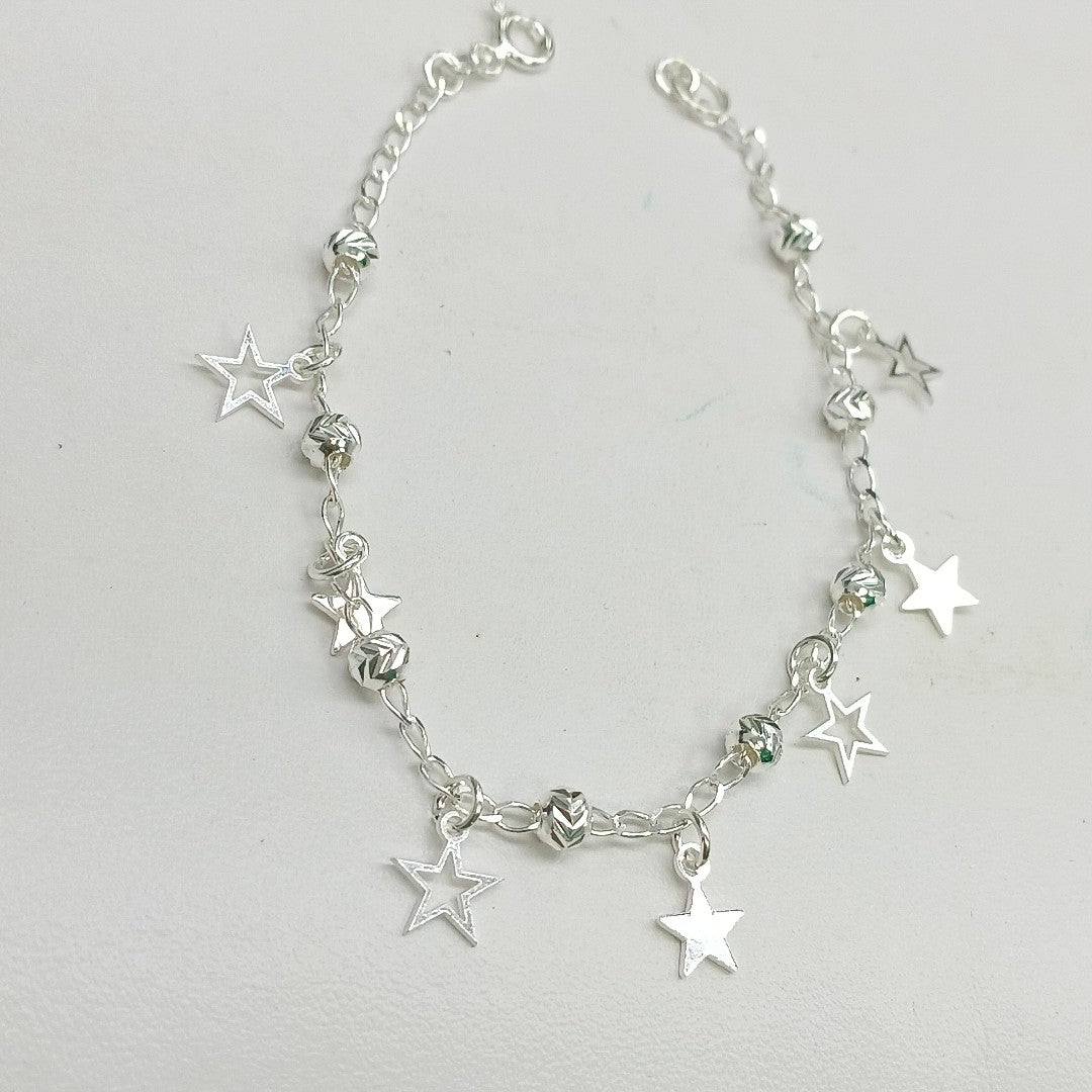 PULSERA TEJIDO ESPECIAL PLATA .925 18 CM 3.1 GR (NUEVO)