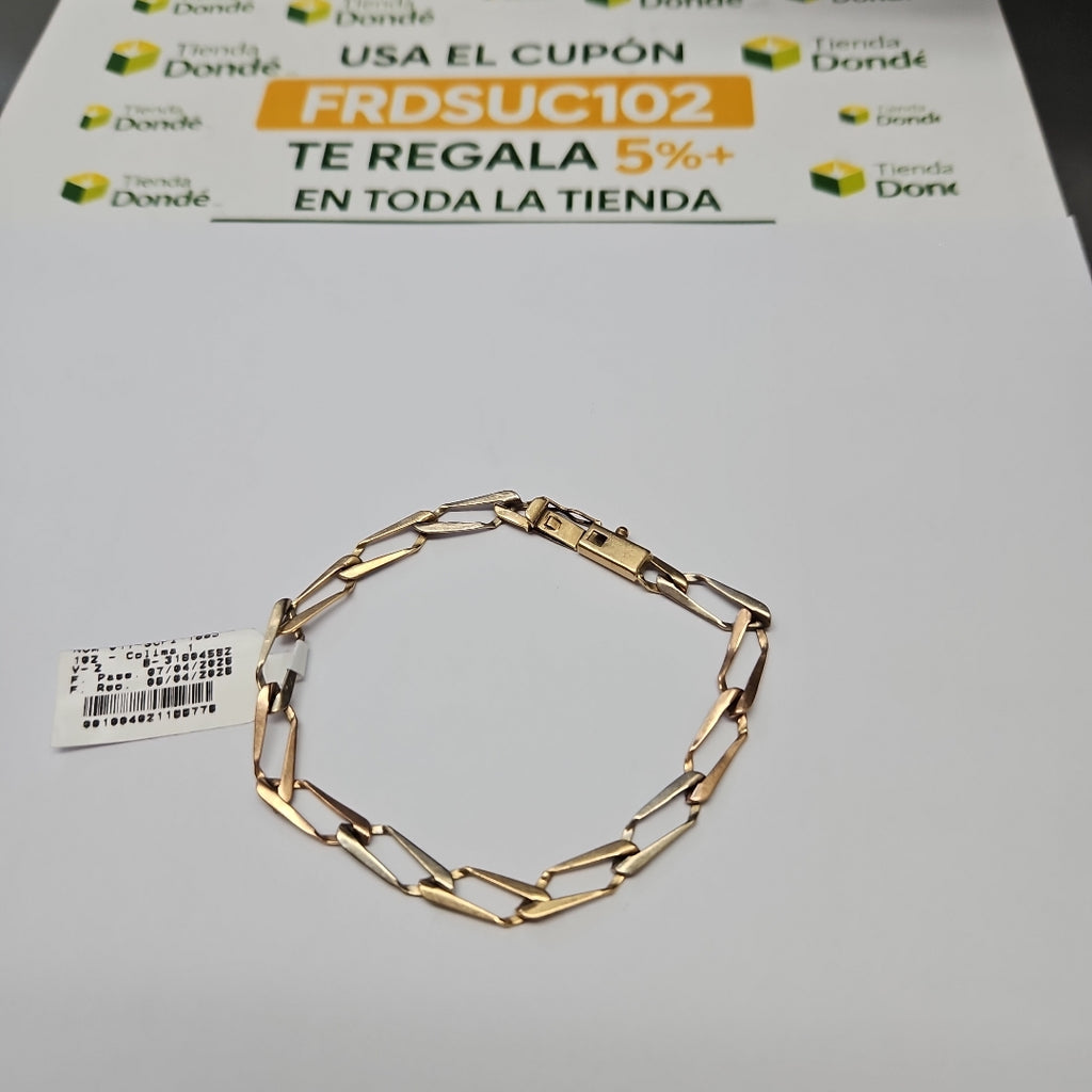 PULSERA ORO COMBINADO 14 K 7,20 GRMS (SEMINUEVO)