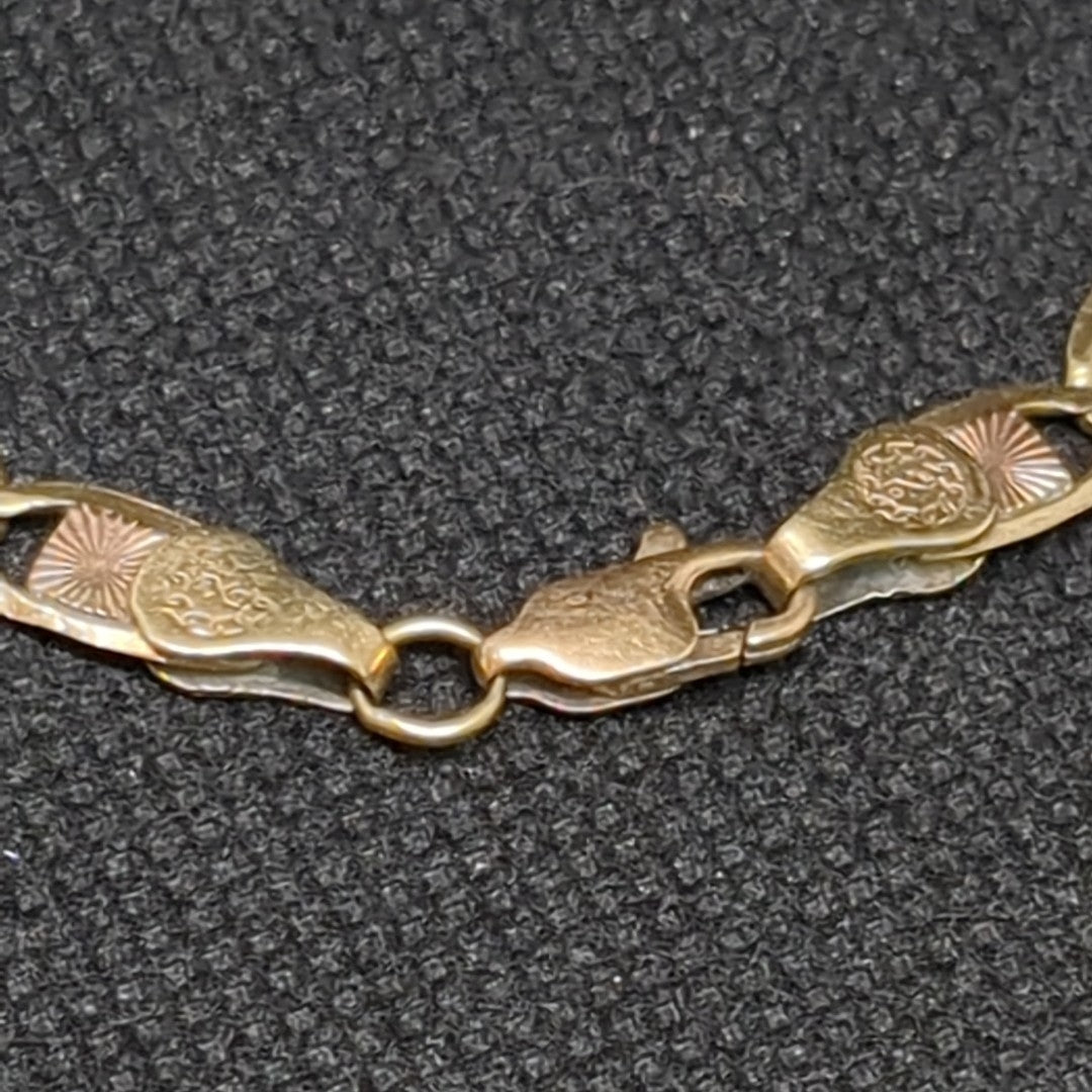 PULSERA ORO, ORO COMBINADO 8 K 7.2 GRMS (SEMINUEVO)