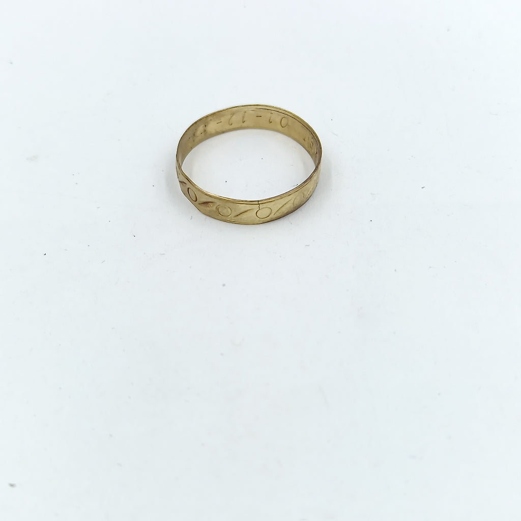 ARGOLLA ORO 10 K 1.2 GRMS (SEMINUEVO)