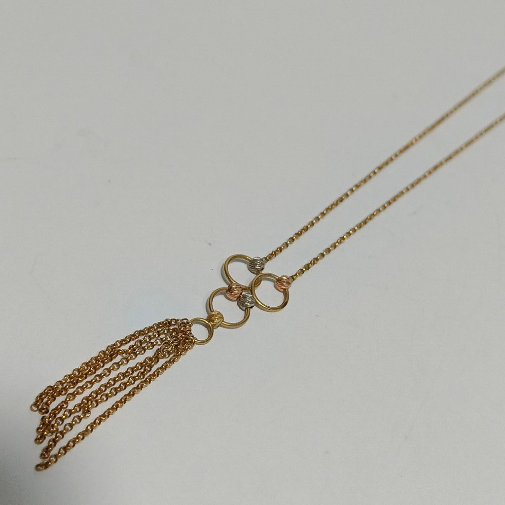 GARGANTILLA ORO 14 K 2.6 GRMS (SEMINUEVO)