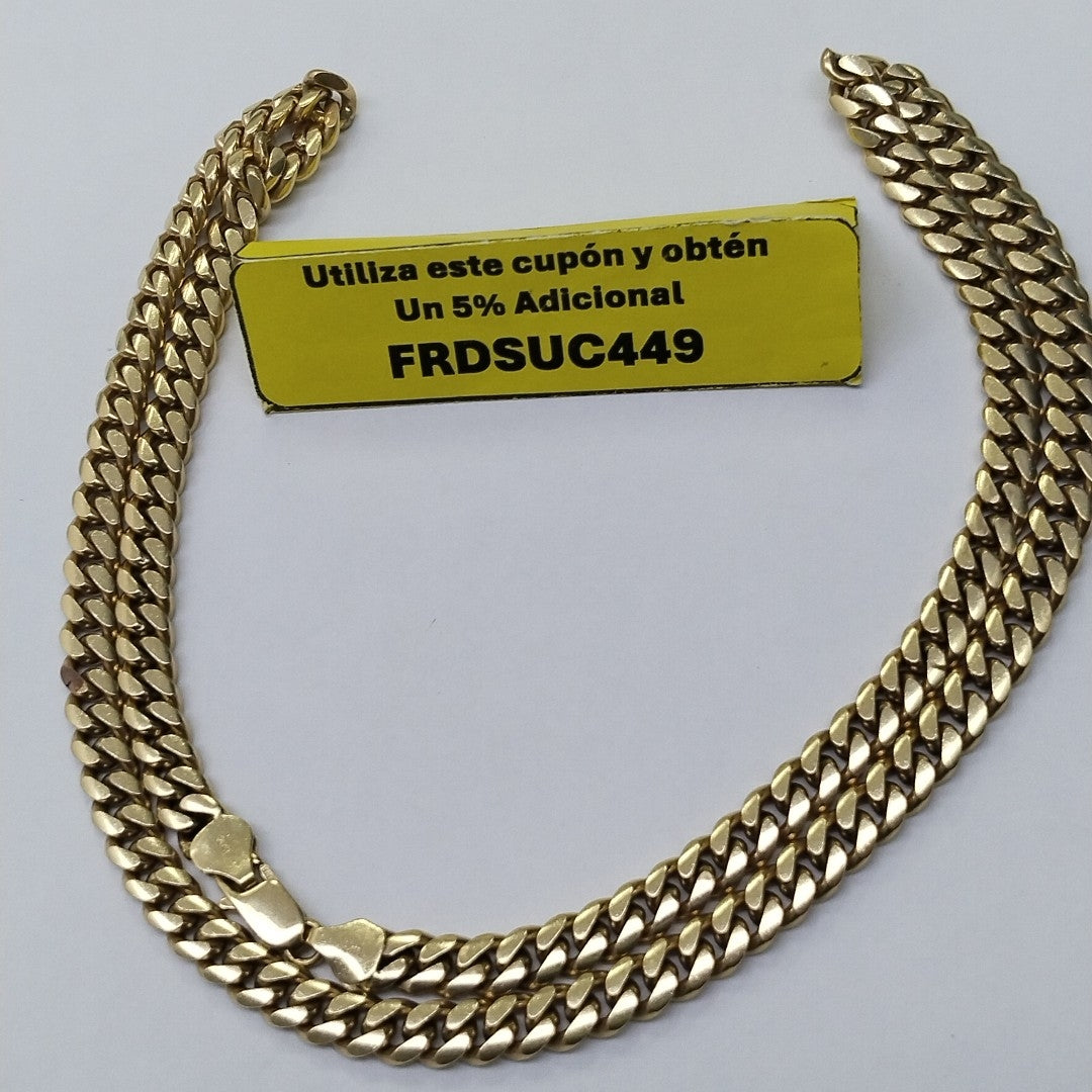 CADENA ORO 14 K 77.5 GRMS (SEMINUEVO)