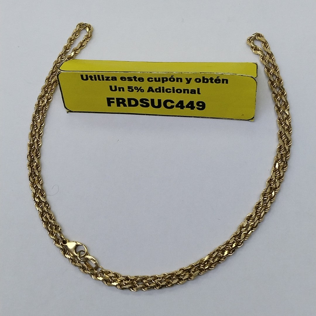 CADENA ORO 14 K 11.4 GRMS (SEMINUEVO)