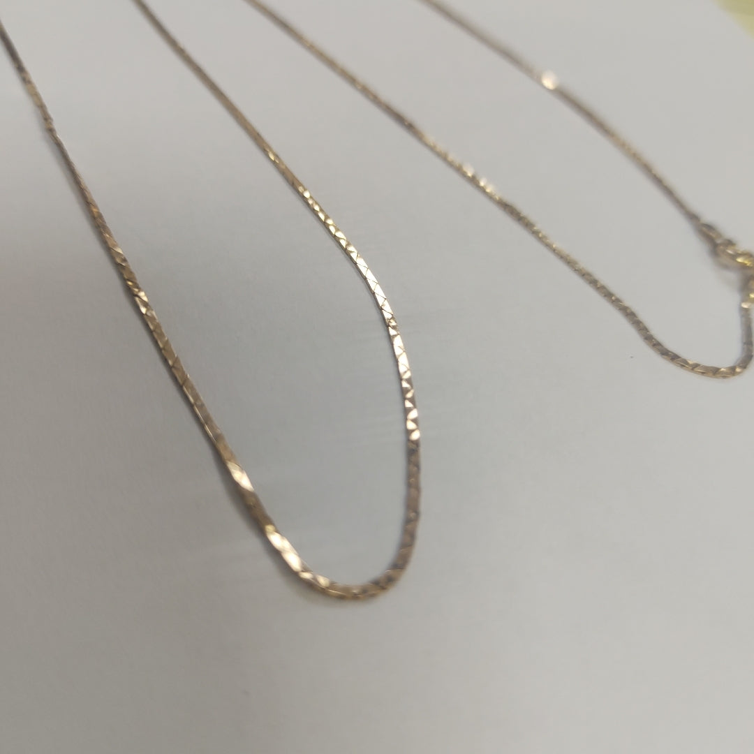 CADENA ORO 14 K 2,60 GRMS (SEMINUEVO)