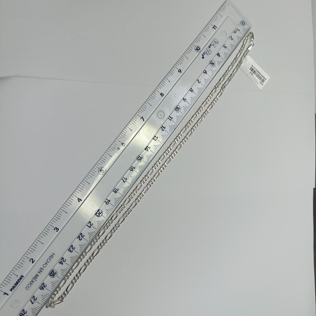 CADENA TEJIDO 3X1 PLATA .925 55 CM 7.5 GR (NUEVO)