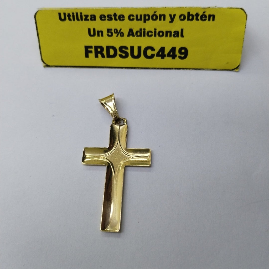 CRUZ, DIJE ORO 18 K 3.3 GRMS (SEMINUEVO)