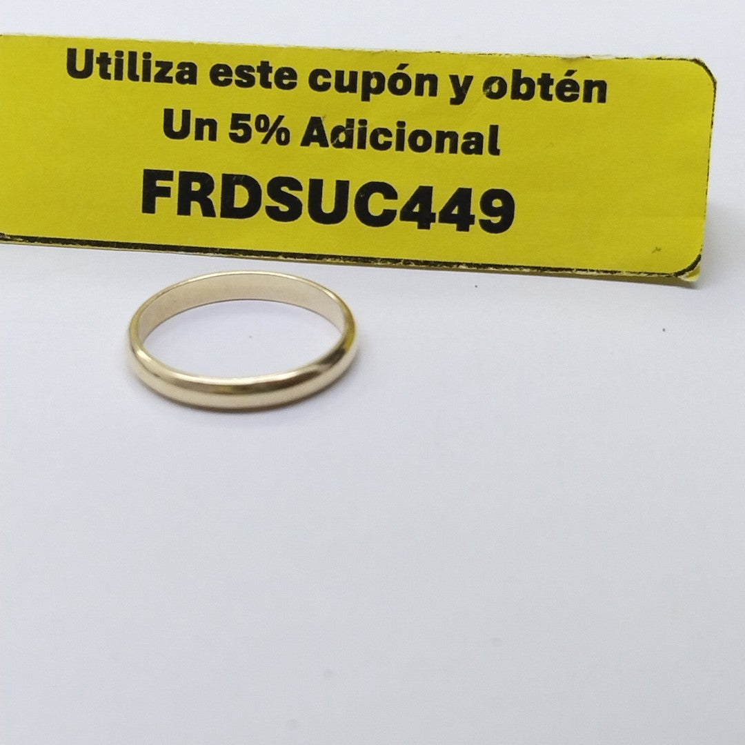 ARGOLLA ORO 14 K 2.2 GRMS (SEMINUEVO)
