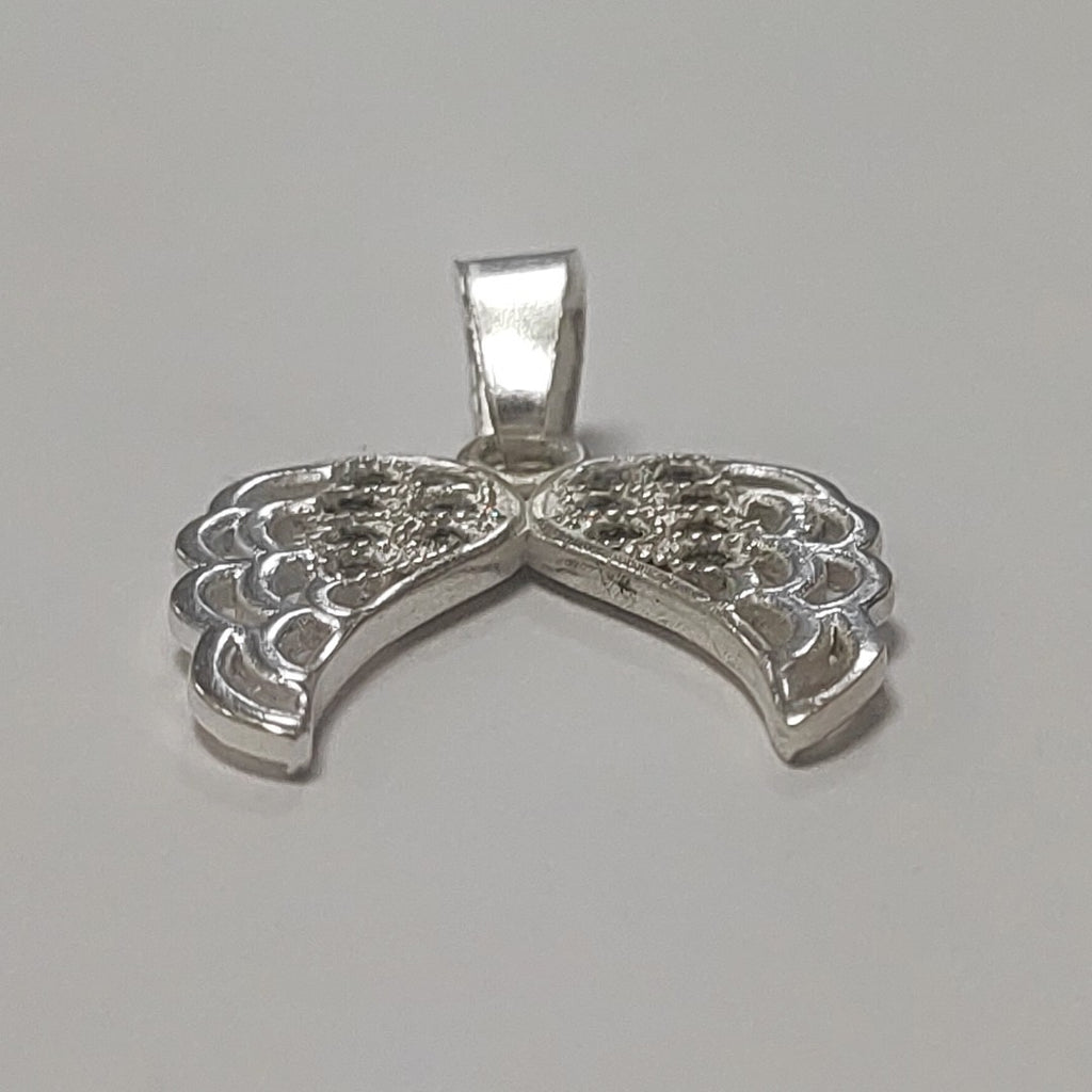 DIJE ALAS C/CIRCONIAS PLATA .925 2.2 GR (NUEVO)