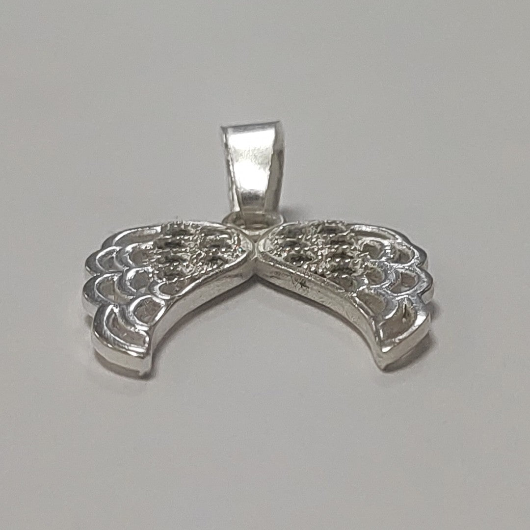 DIJE ALAS C/CIRCONIAS PLATA .925 2.2 GR (NUEVO)