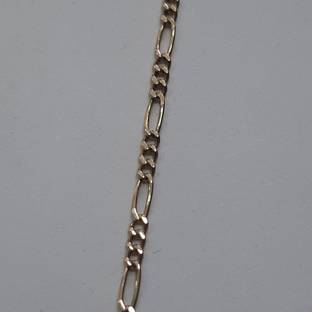 CADENA, MEDALLA RELIGIOSA ORO 10 K 4.6 GRMS (SEMINUEVO)