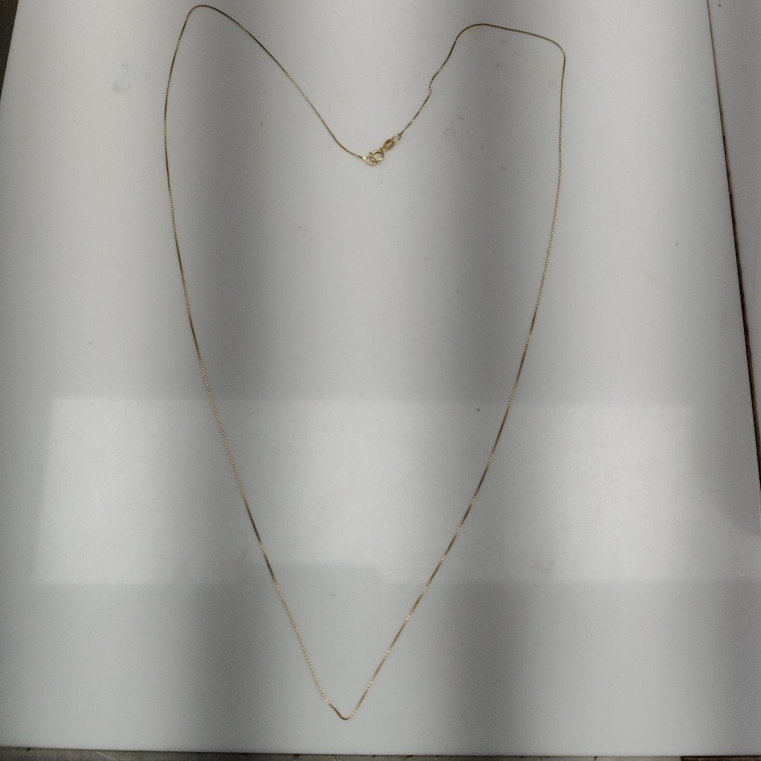 CADENA ORO 14 K 0.9 GRMS (SEMINUEVO)