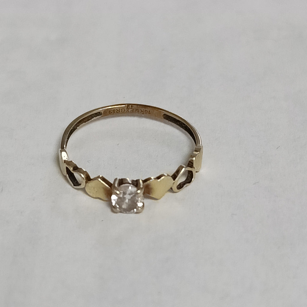 ANILLO ORO 10 K 0,90 GRMS (SEMINUEVO)