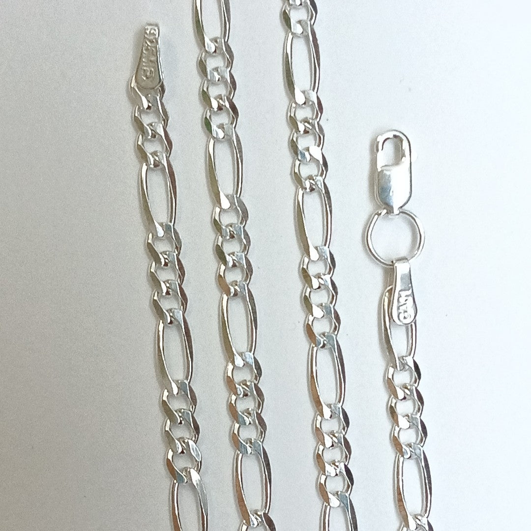 CADENA TEJIDO 3X1 PLATA .925 55 CM 7.4 GR (NUEVO)
