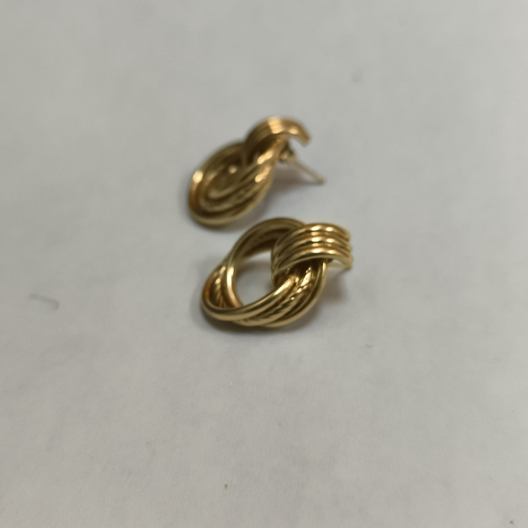 ARETES PAR ORO 14 K 4,30 GRMS (SEMINUEVO)