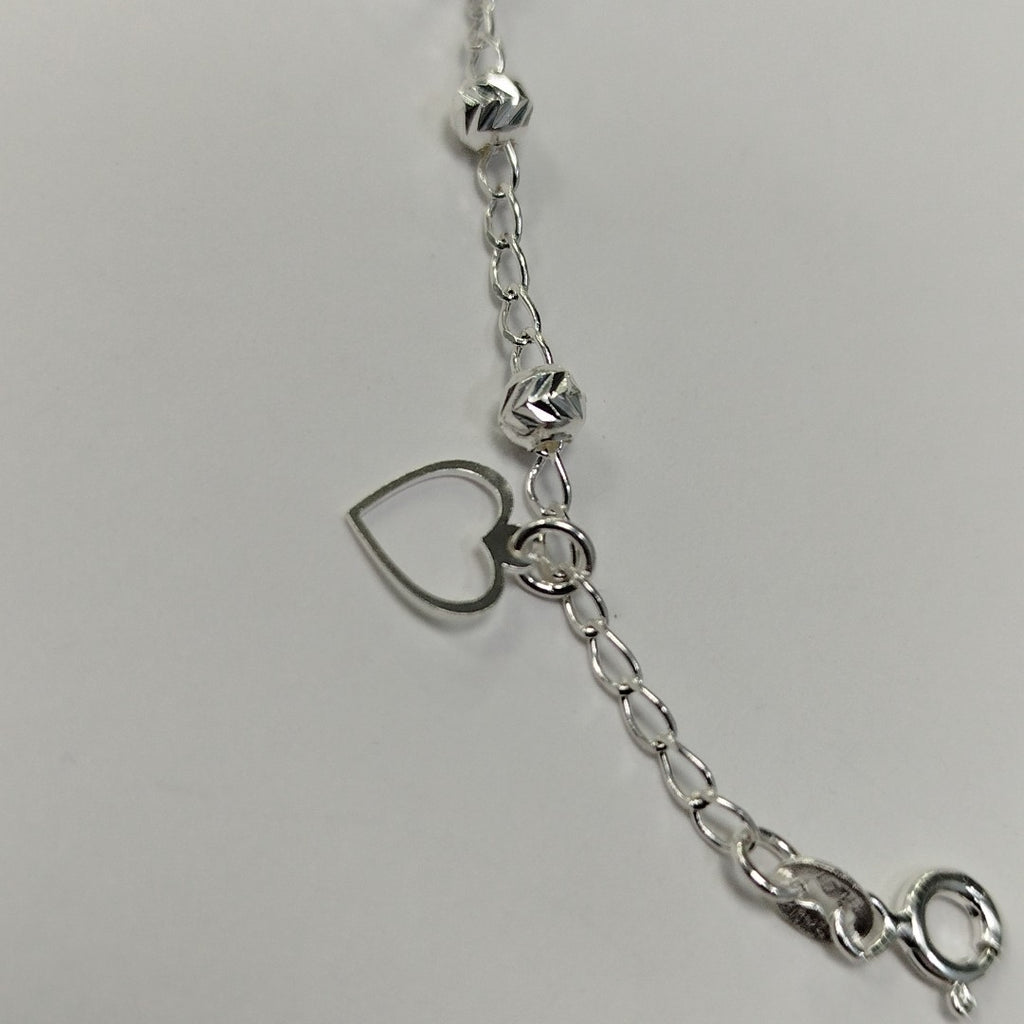 PULSERA TEJIDO ESPECIAL PLATA .925 18 CM 2.6 GR (NUEVO)