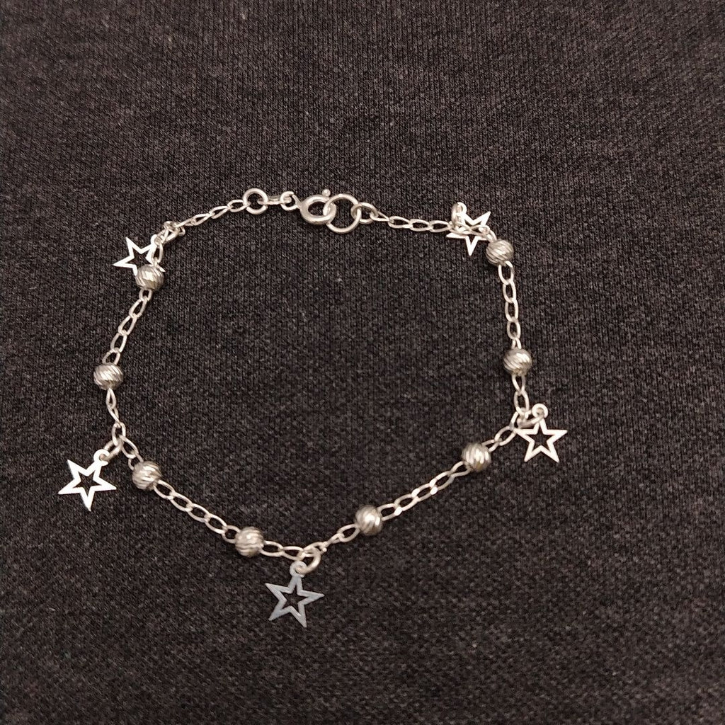 PULSERA TEJIDO ESPECIAL PLATA .925 18 CM 2.7 GR (NUEVO)