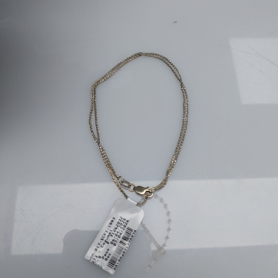 CADENA ORO BLANCO 14 K 3,20 GRMS (SEMINUEVO)