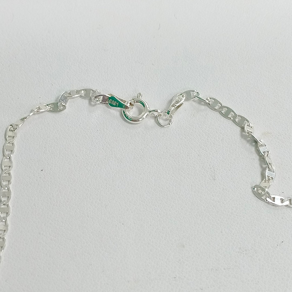 CADENA TEJIDO ESPEJO PLATA .925 60 CM 4.3 GR (NUEVO)