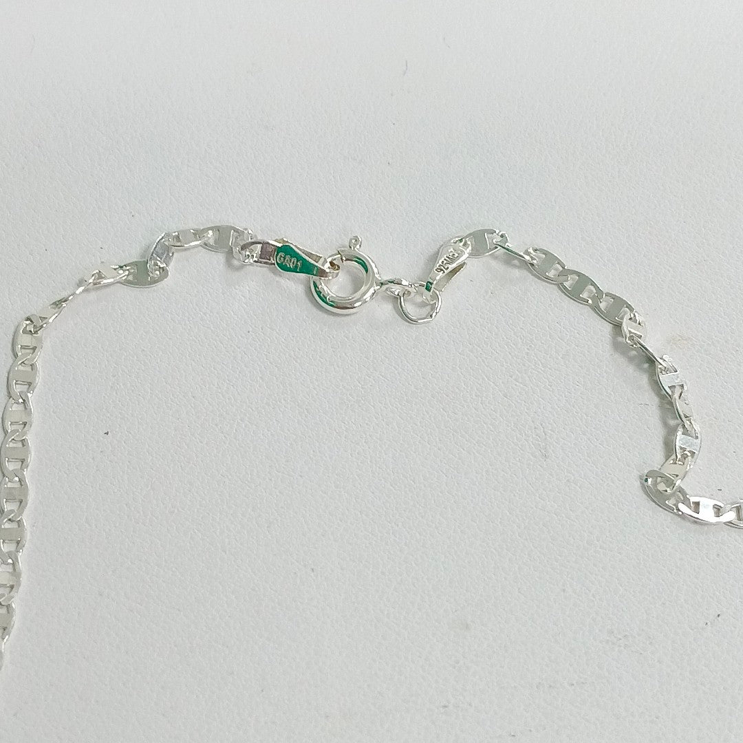 CADENA TEJIDO ESPEJO PLATA .925 60 CM 4.3 GR (NUEVO)