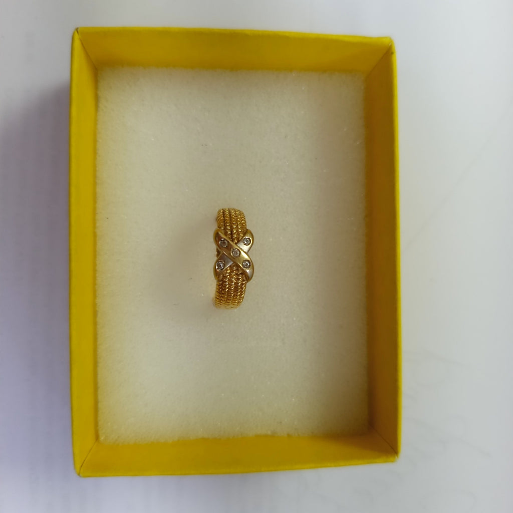 ANILLITO ORO, RODIADO 14 K 5.2 GRMS (SEMINUEVO)