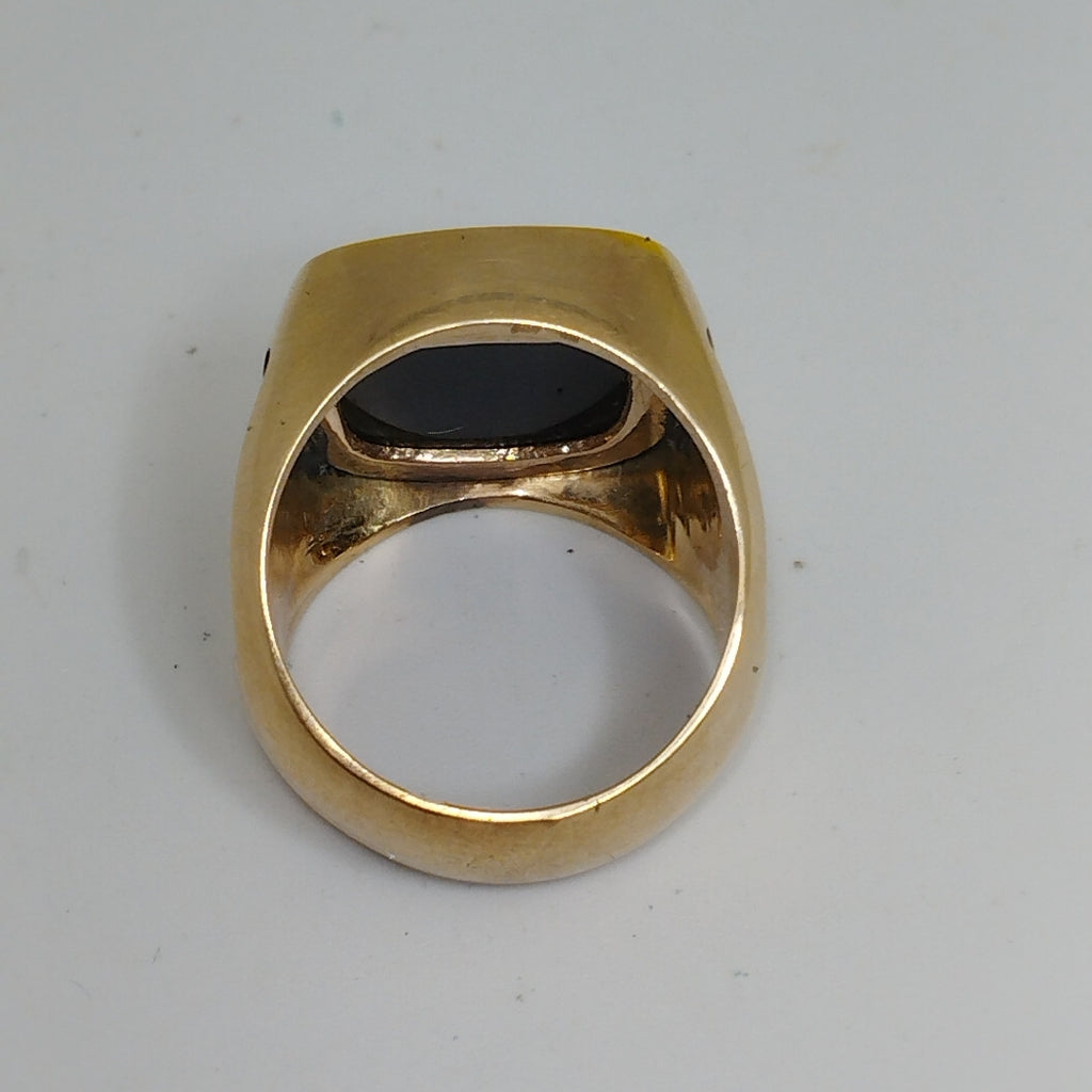 ANILLO CONMEMORATIVO ORO 8 K 16,60 GRMS (SEMINUEVO)